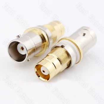 

10pcs/lot BNC L9-KK BNC Female To L9 Female Connector Signal Adapter