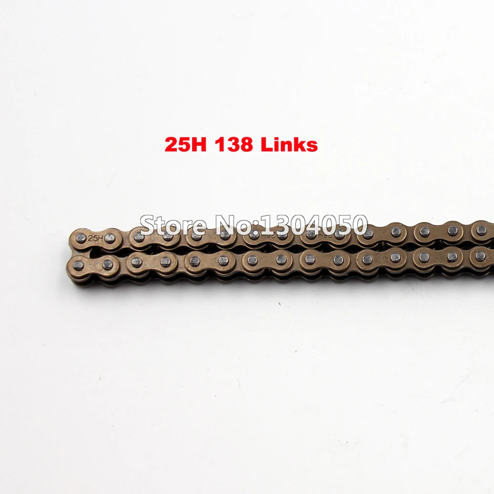 25H 138 Links Chain For 2 stroke 47cc 49cc Mini Pocket Rocket ATV Dirt