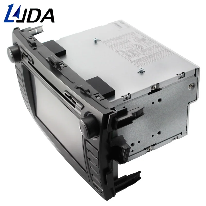 Clearance LJDA 2 din 8 inch car dvd player for Toyota corolla 2006-2012 gps navigation Radio Stereo Head Unit Auto audio Bluetooth 1080P 2