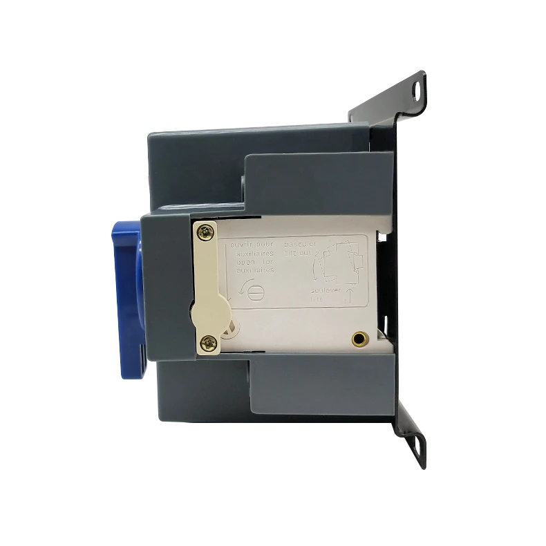 azul cor dupla potência interruptor de transferência