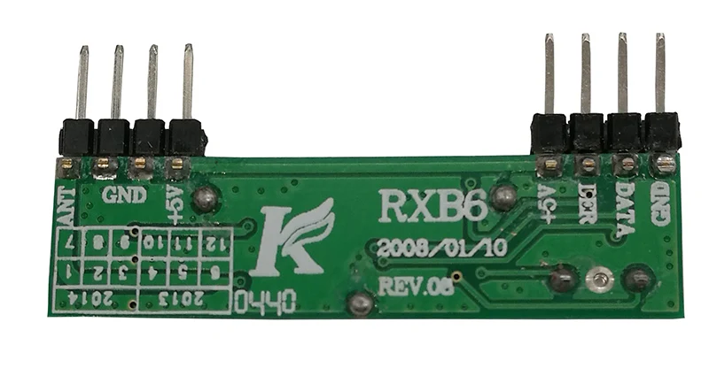 433 МГц Супергетеродинный 3400 RF передатчик и приемник комплект для Arduino ARM MCU|transmitter