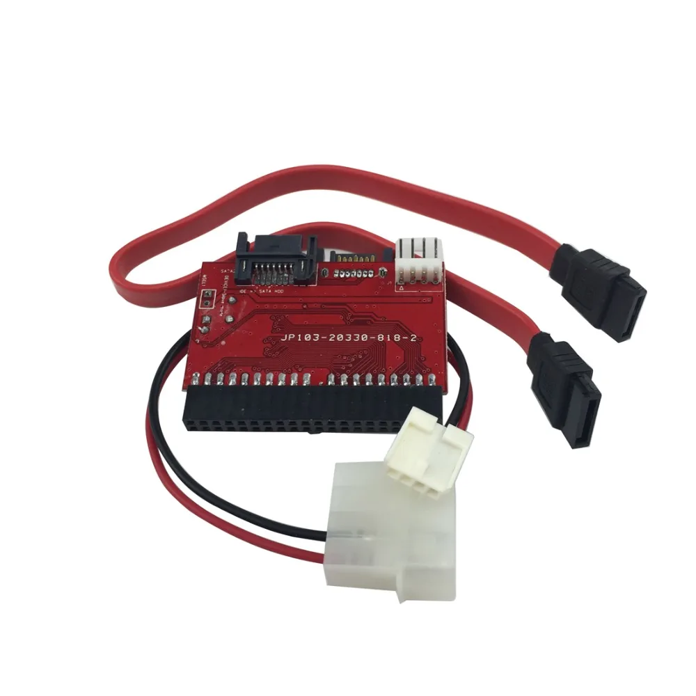 

2 In 1 SATA To IDE Converter IDE To SATA Adapter 40 Pin IDE Port For ATA 133 100 HDD CD DVD Adaptor