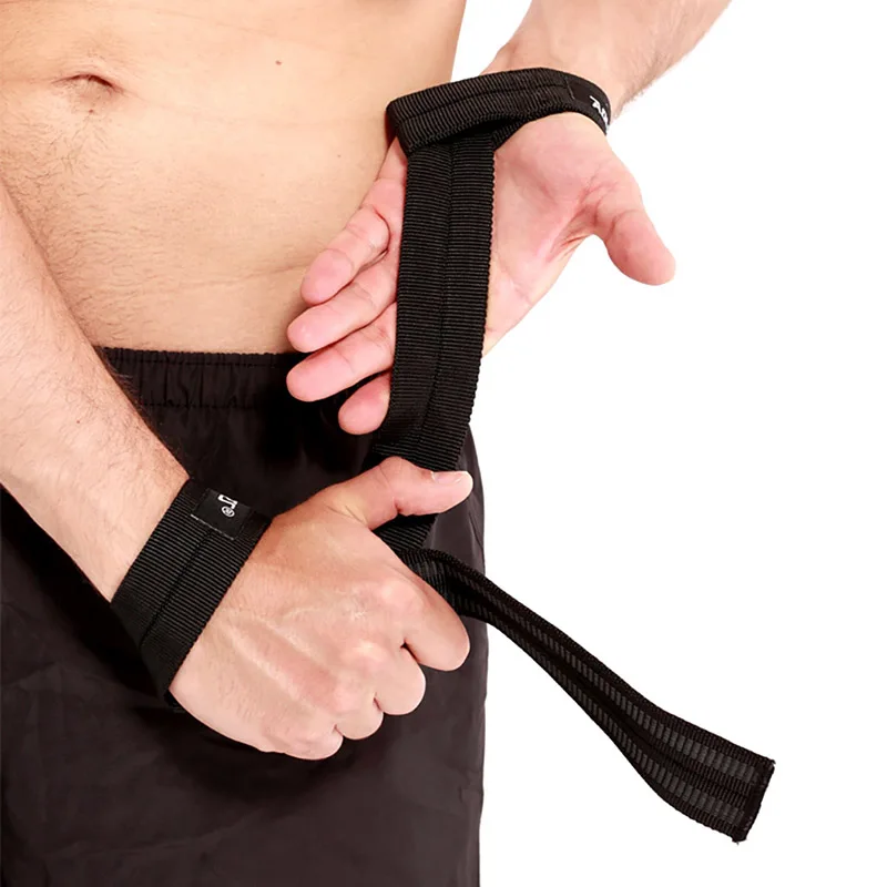 Aolikes1Pair Тяжелая подъемная ручная повязка на запястье, поддерживающий ремень, бандаж для спортзала, ремни для тяжелой атлетики, повязки для бодибилдинга