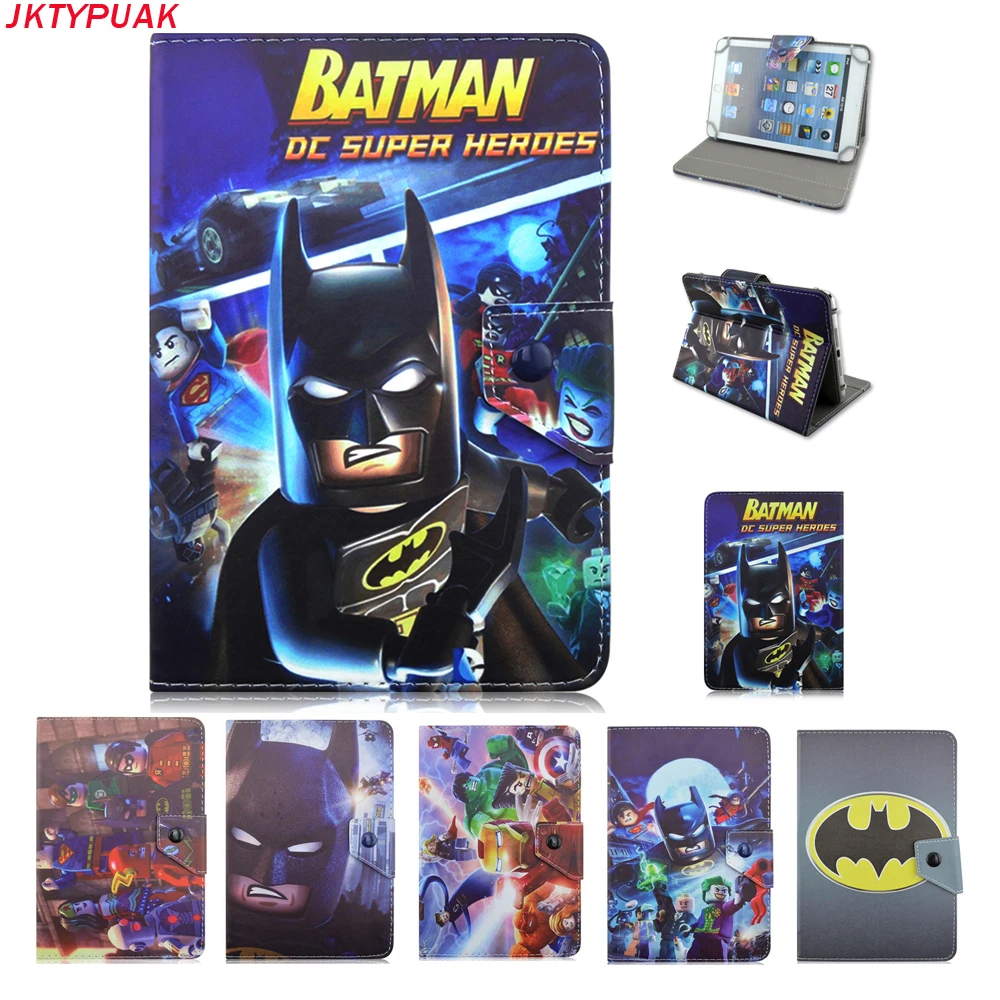 Batman Universal Tablets cases 7.0 inch PU Leather case cover For Acer