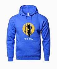 Dragon Ball Anime Fashion Print 2017 Autumn Winter Fleece Sweatshirts For Men Hoody Z Goku Brand Tracksuit Men’s Sportswear Hot
