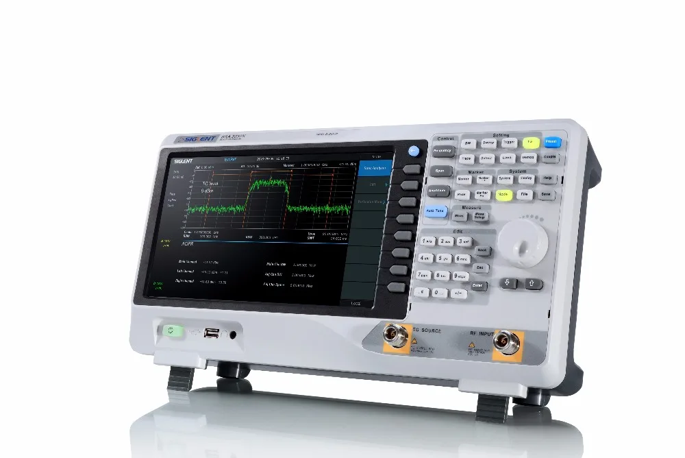 2016 новые SIGLENT SSA3021X цифровой анализатор спектра 9 кГц 2.1 ГГц|siglent ssa3021x|spectrum analyzerdigital