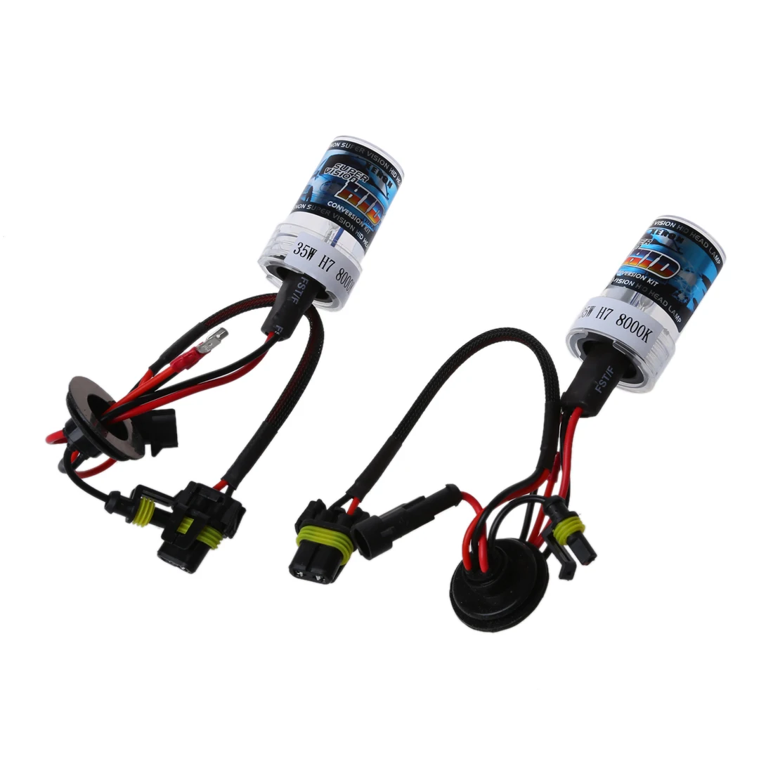 

2x xenon HID Kit Car Auto Headlight Light Lamp Bulb For H7 35W DC 12V H7-8000K