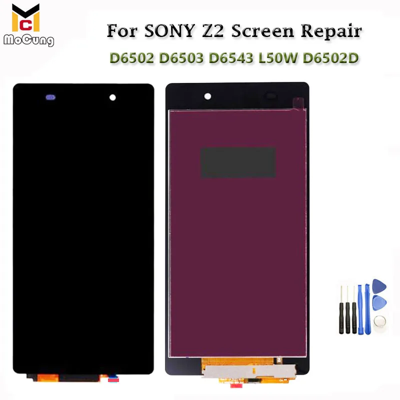 5 2 &quot3G 4G версия IPS ЖК-экран для Sony Xperia Z2 D6502 D6503 D6543 L50W D6502D дисплей Сенсорная панель