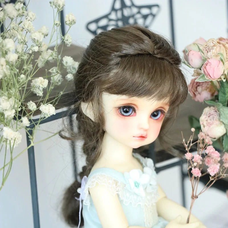 Allaosify bjd кукольный парик женский Мори один конский хвост Yu Gubian bjd 1/3 1/4 1/6