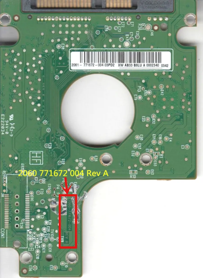 

1 PCS Original free delivery 100% test HDD PCB board 2060-771672-004/2060-771672-004 REV A