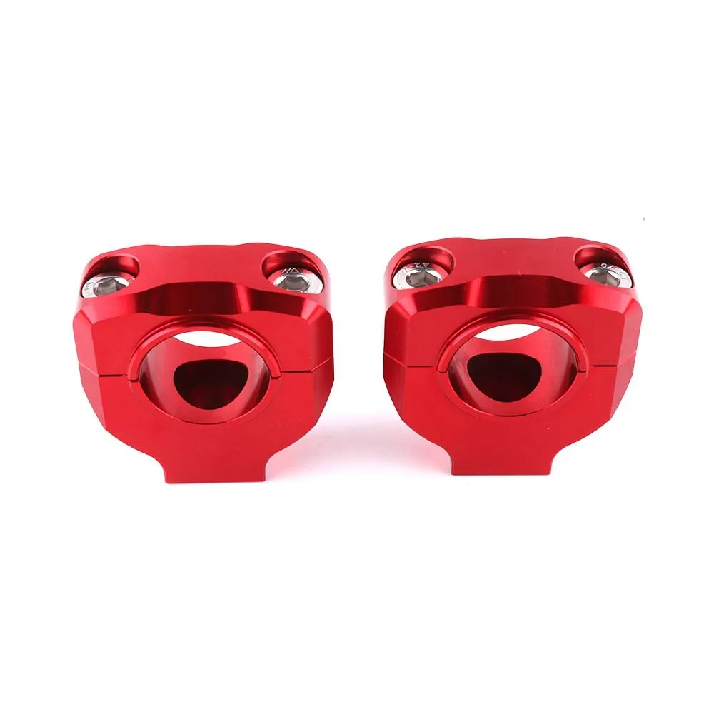 Универсальный 28 мм 6 жир Ручка Бар Руль Riser Bars для Kawasaki Yamaha KTM Honda BMW Benelli Aprilia CNC Мото