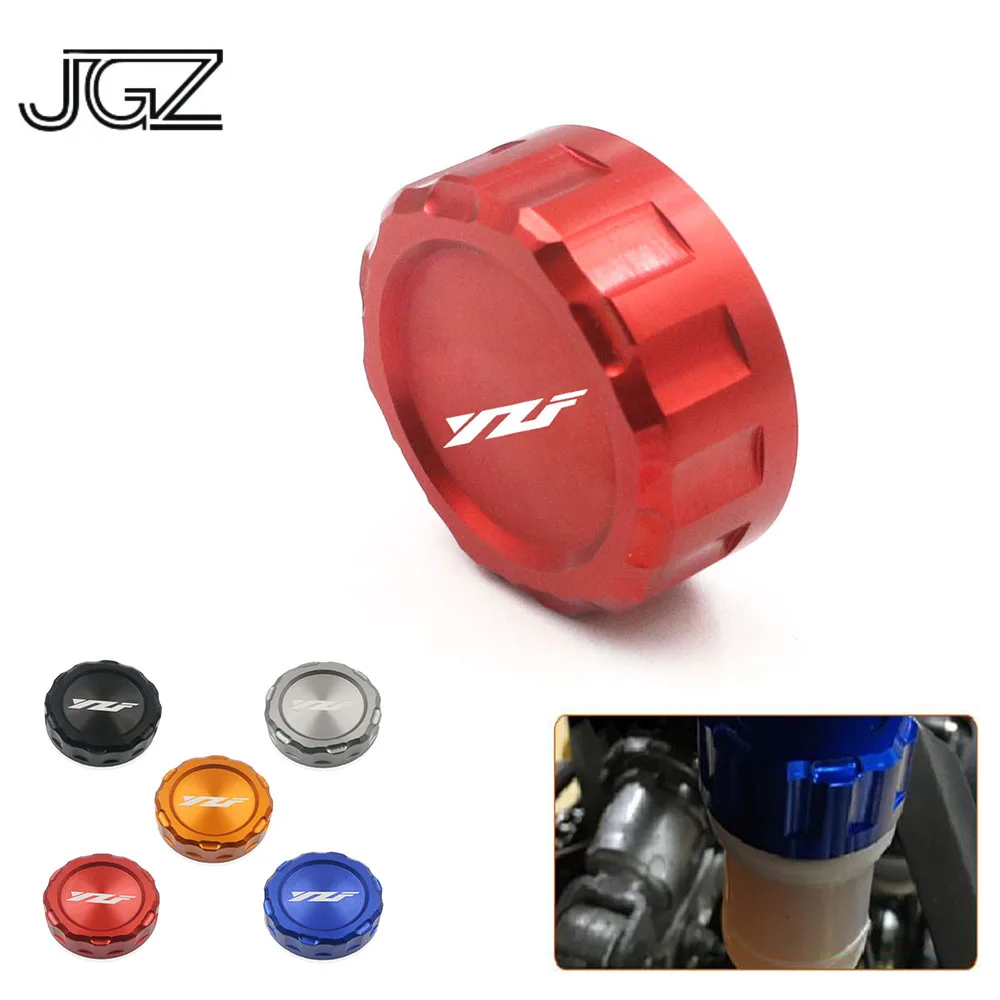 

Motorcycle Rear Brake Fluid Tank Reservoir Cap Master Cylinder Oil Cup Cover for Yamaha YZF Series R1 R25 R3 R6 R15 2015 - 2018