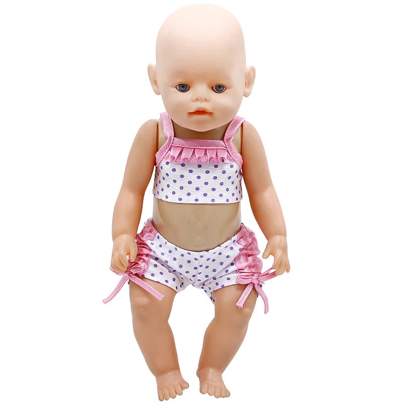 Baby Doll Clothes 5 Style Summer Swimwear Suit Fit 43cm Baby Doll