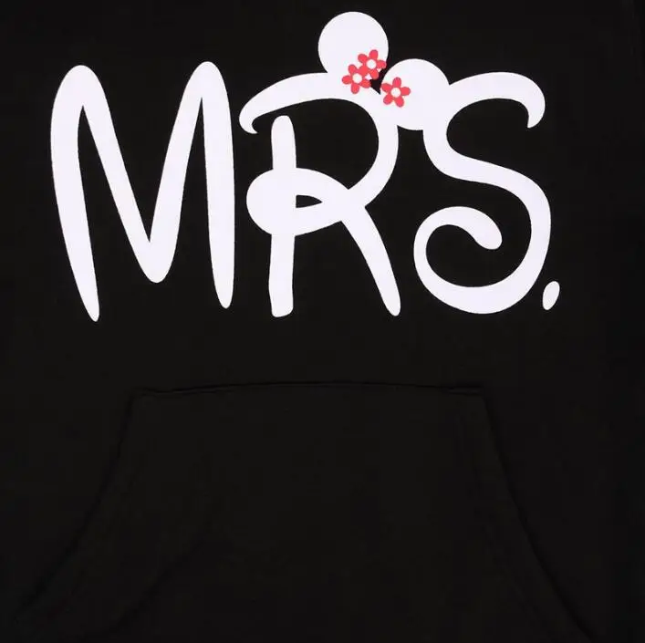 Парные толстовки унисекс с длинным рукавом Mrs & Mr|sweatshirt hoodie|hoodie hoodymrs mrs |