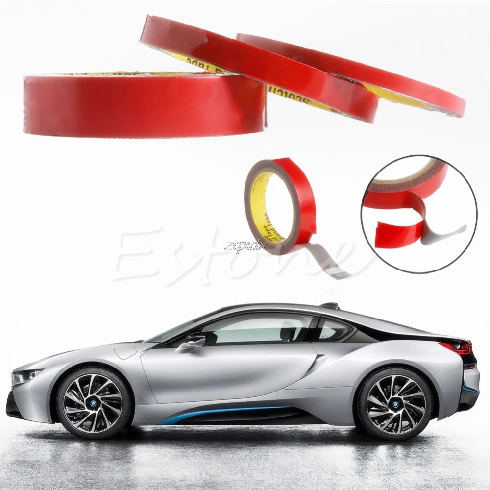 

0.6/1/2CM 3M Durable Auto Truck Car High Strength Double Sided Foam Attachment Tape Z11 Drop ship