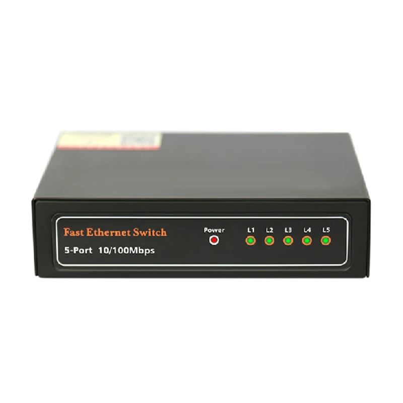 Лидер продаж 5 Порты и разъёмы мини сети Ethernet настольный коммутатор 10/100 Мбит/с RJ45