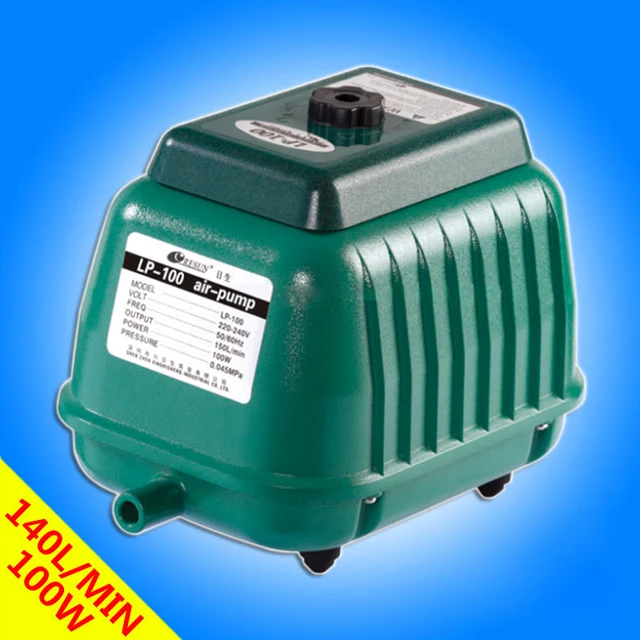 Buy 140L/min RESUN LP 100 Low Noise Aquarium Air Pump