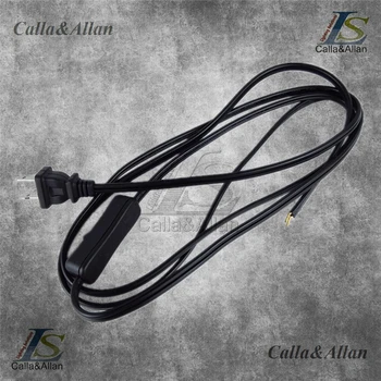 

sample order of Extend wire cord with CE/UL plug and switch 2*0.75mm power cord black color
