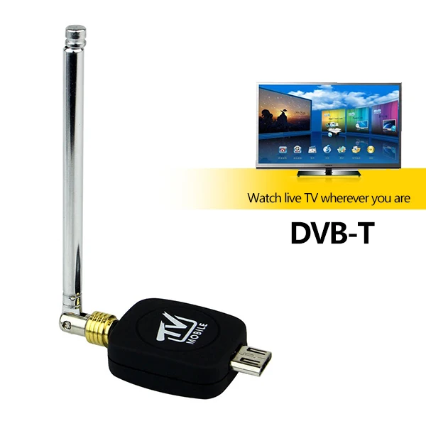 Best Micro USB HDTV Mini DVBT Stick Dongle for Android Tablet Smartphone TV Tuner Satellite