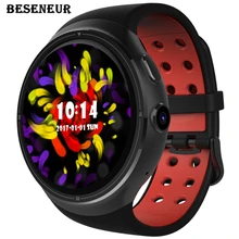 Beseneur Z10 Smart Watch Android 5.1 Wrist Phone MTK6580 1GB+16GB Heart Rate Monitor Smartwatch with 2.0 MP Camera For Men Women