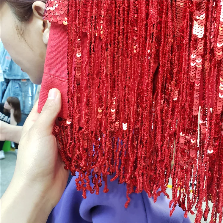 Ren джинсовое пальто Женщины Весна новая одна застежка имеют Sequines кисточкой черный/белый джинсовая куртка Женская Базовая джинсовая куртка