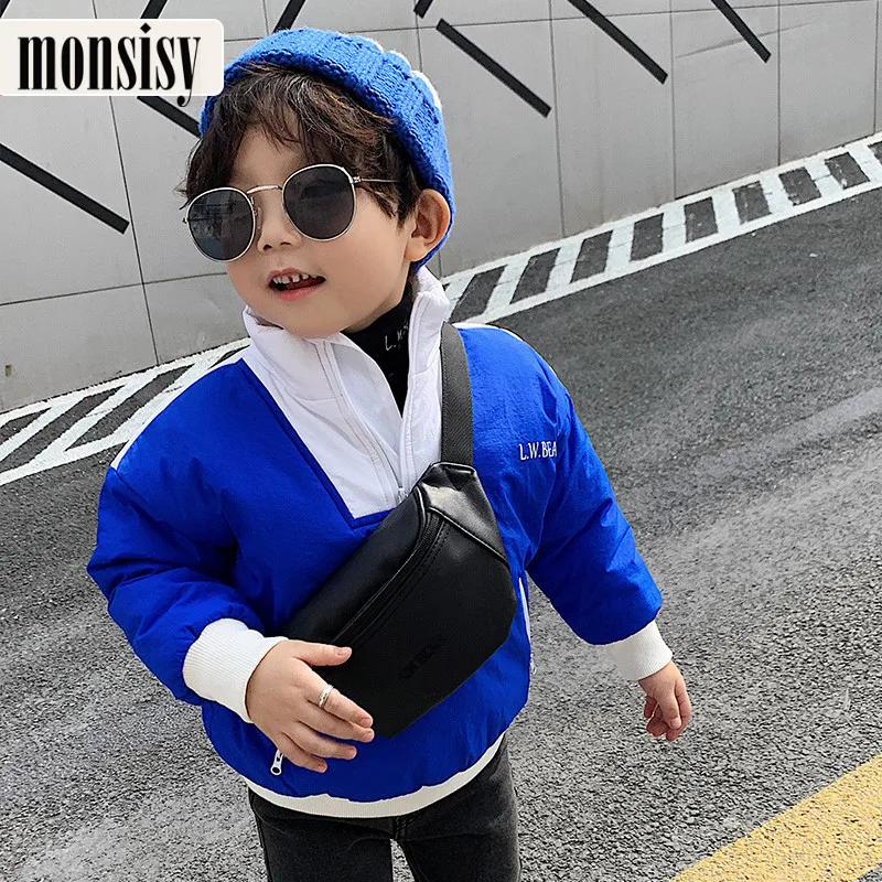 Поясная сумка для мальчиков и девочек Monsisy модная детская кошелек из