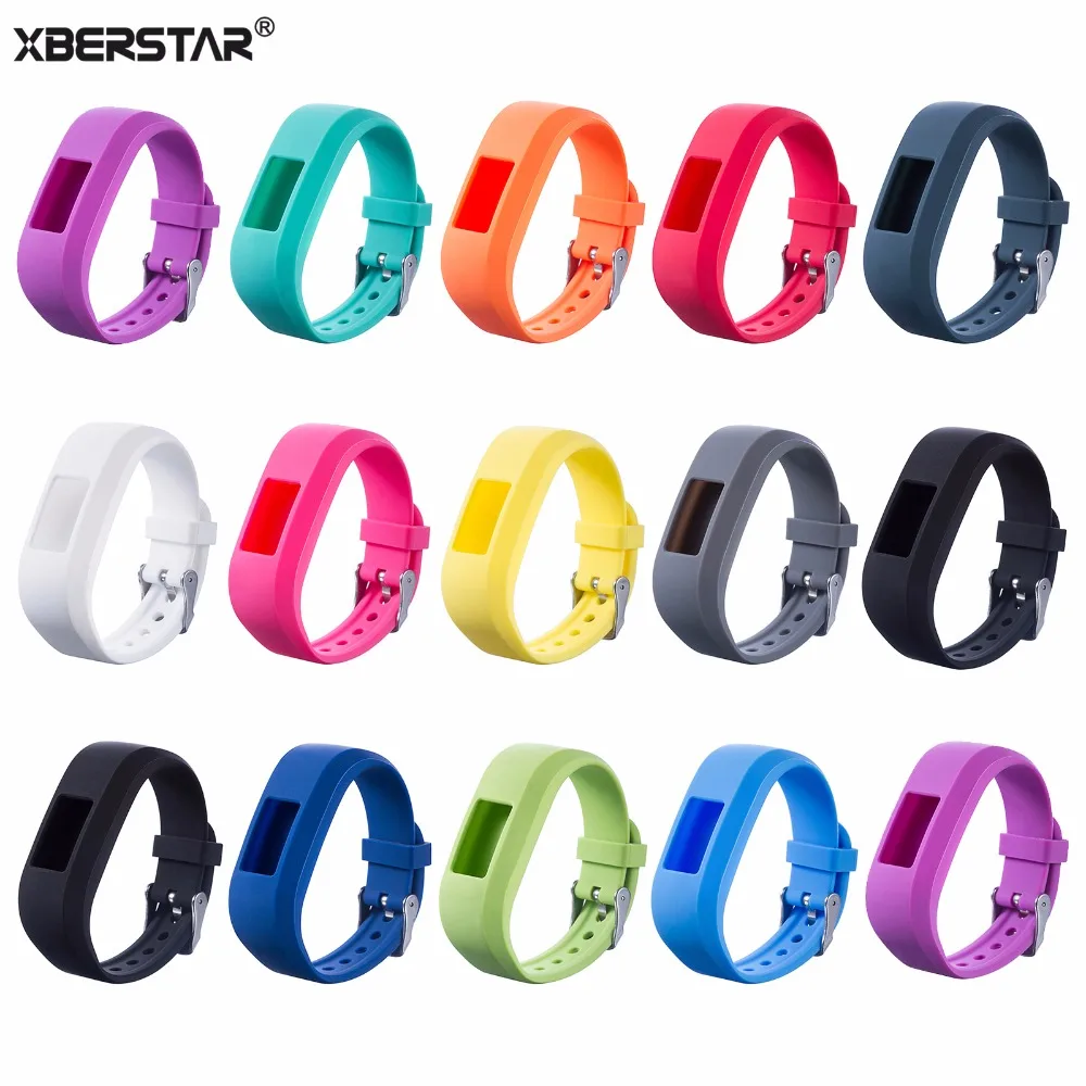 XBERSTAR Sports Silicone Wrist band Strap for Garmin VivoFit Jr 2 Activity Tracker Sports Smartwatch Bracelet Unisex Bands Strap - ANKUX Tech Co., Ltd