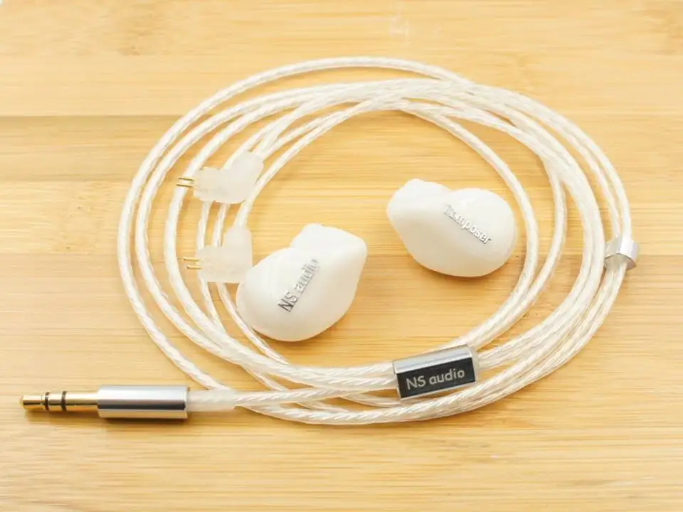 НС аудио NS 2 композитора двойной балансный арматурный pin 0 78 мм Съемная Audiophile IEMs HiFi