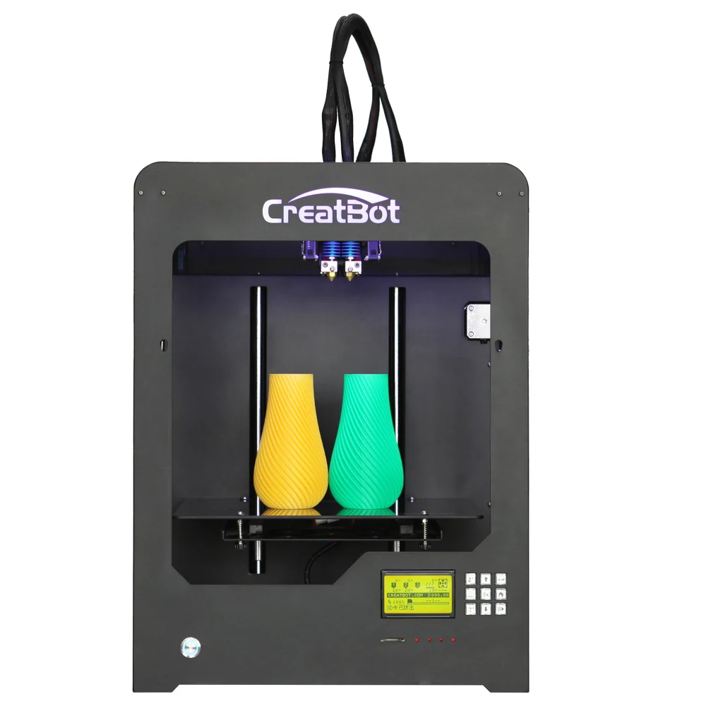 Free shipping! new Metal Frame desktop 3D Printer Machine High Precision impressora 300*250*300 mm DX03 three extruder