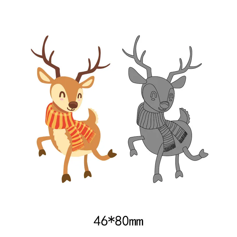 

Cute Cartoon Animal Metal steel Die Cuts Cutting Dies stencils For DIY Scrapbooking Photo Album Embossing paper Cards