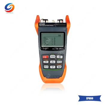 

Handheld High precision EPN80 SC/PC 1310/1490/1550nm EPN80 FIber Optical Power Meter English Menu