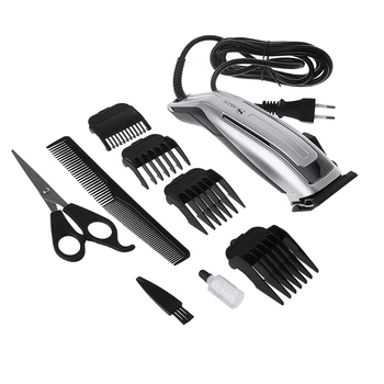 

Professional Hair Clipper Trimmer for Men Shaver Electric Cutter Haircut Set With Comb Scissors EU Plug Hair styling Tool
