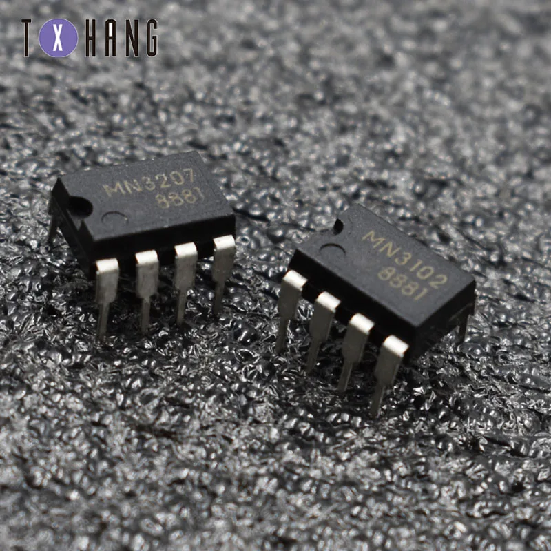 1 пара (2 шт.) MN3207 + MN3102 DIP-8 CHORUS FLANGER IC | Электронные компоненты и принадлежности