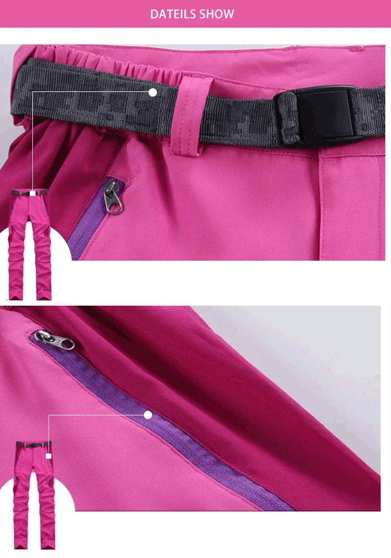De las nuevas mujeres del verano del resorte protector solar ultrafina respirable deporte al aire libre pantalones de secado rápido escalada Camping Trekking senderismo Pantalones