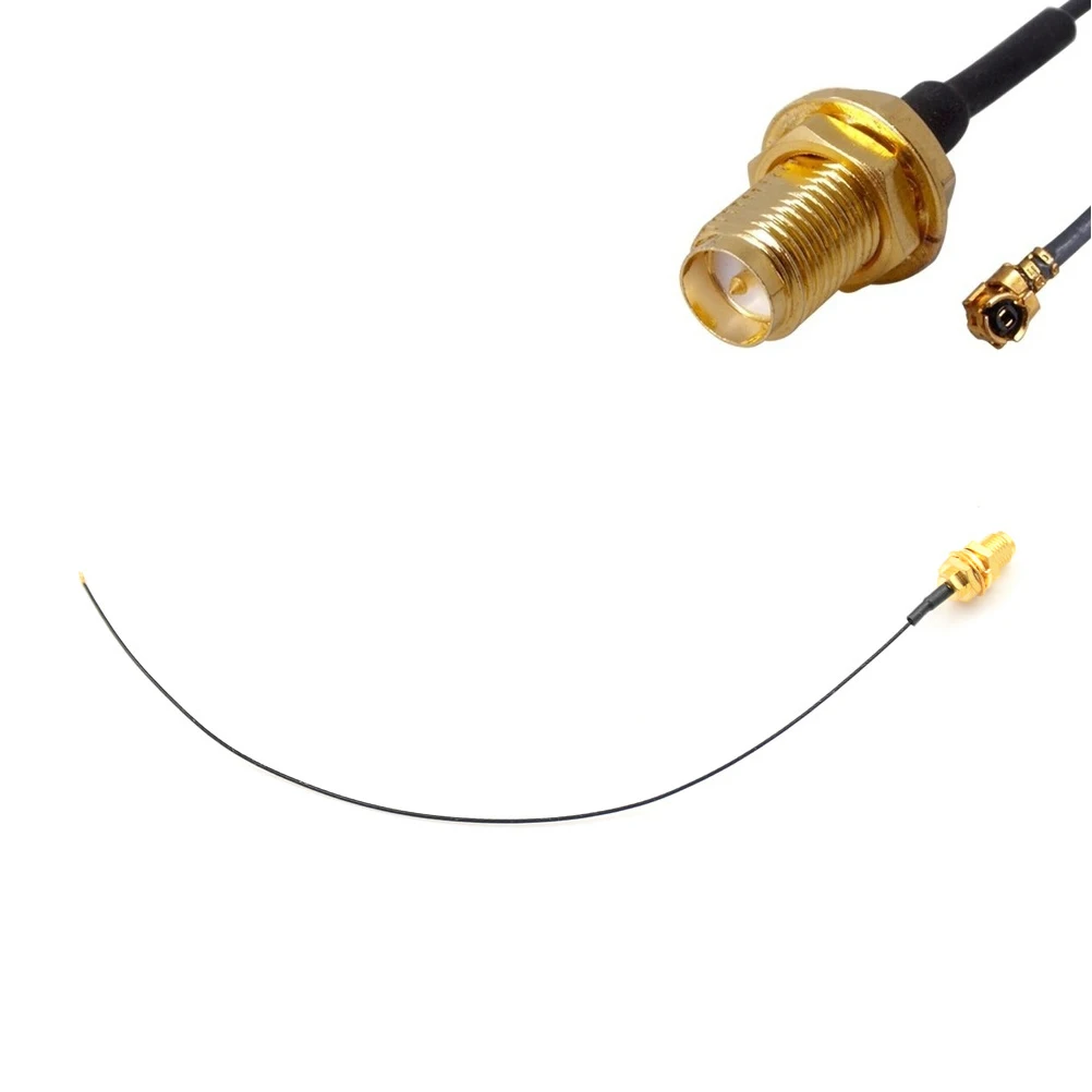 1pc NEW Mini PCI U.FL To SMA Female Connector Antenna WiFi  IPX To SMA Extension For PCI Wifi Card Wireless Router Pigtail Cable
