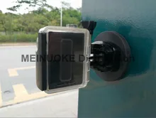Rubber Coated Gopro Magnet Magnetic Car Suction Cup Mount w/ Tripod Mount for Gopro Hero / SJCAM / XIAOMIYI Action Cameras
