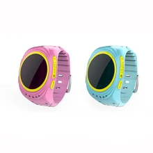 NEW GPS Support SOS Smart Watch For Children Positioning Children like the red and blue can choose