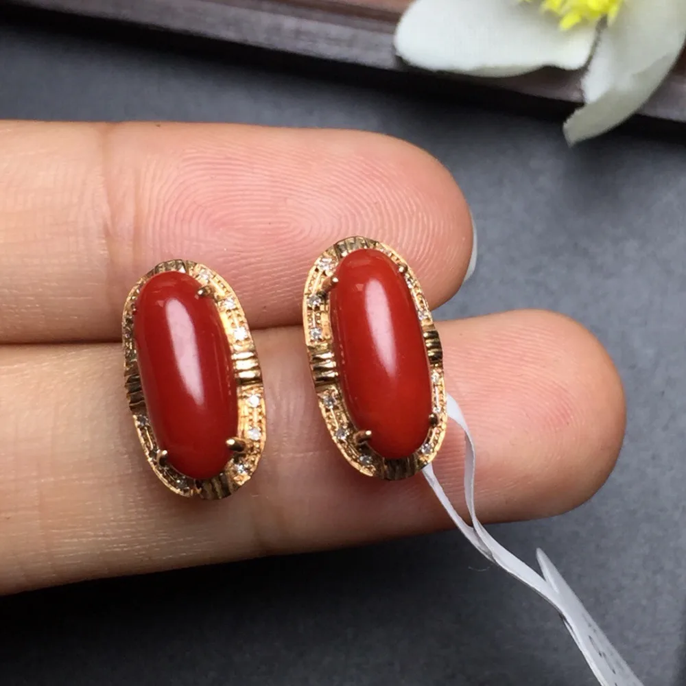 Fine Jewelry Real 18k Rose Gold AU750 100 Nature Italy Origin unique