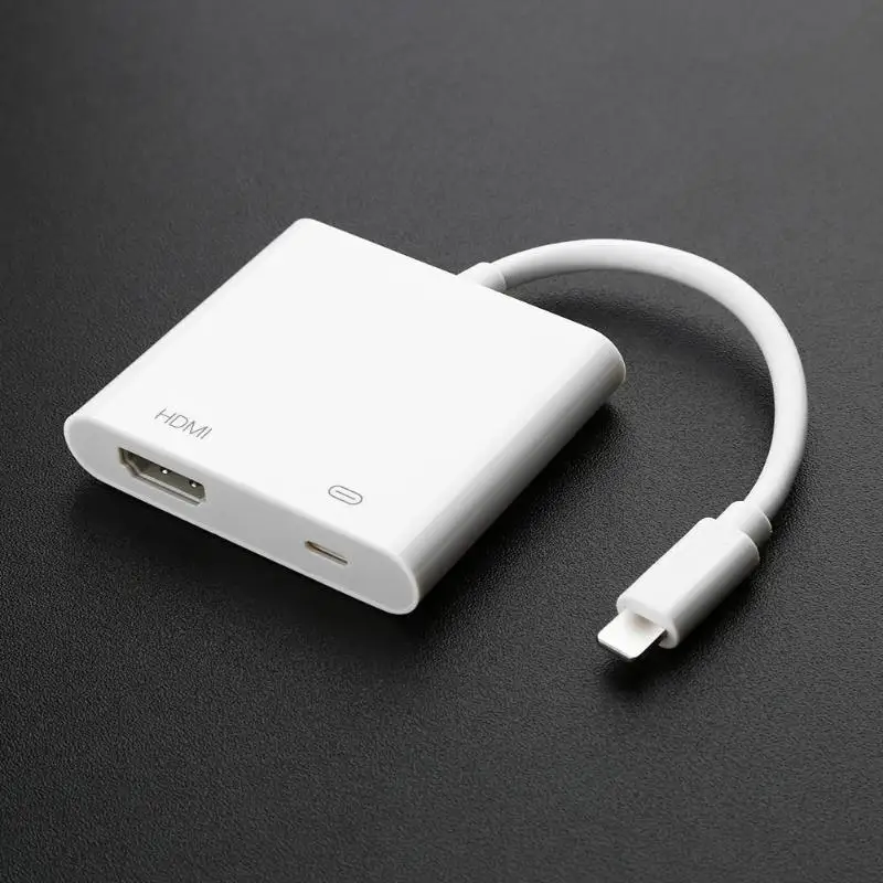 8 контактный HDMI кабель для HDTV адаптера цифрового AV кабеля 1080P провод iPhone iPad