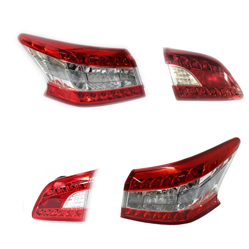 

1pcs LED Rear Brake Light Tail Light For Nissan Sylphy sentra 2012-2015 Stop light tail lamp taillight taillamp Inner & Outer