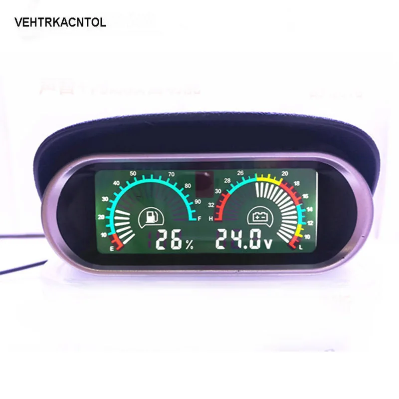 VEHTRKACNTOL 2 Funtions 12v 24v Автомобильный маслометр для масла и топлива +