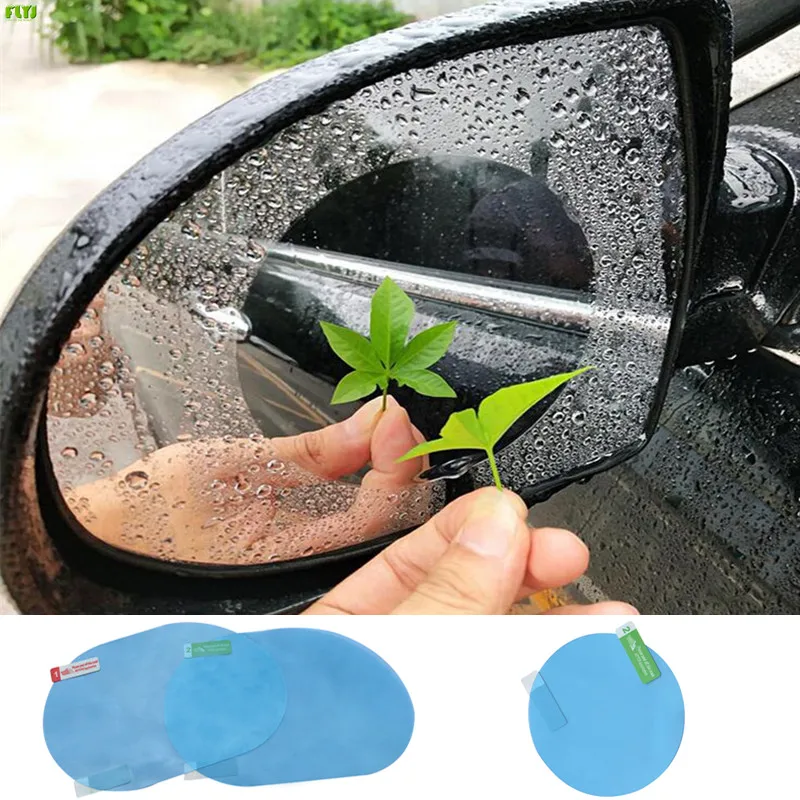 

Car mirror car sticker anti-dazzling Remove rain fog car accessories styling For mazda alfa romeo KIA hyundai Abarth sline TRD