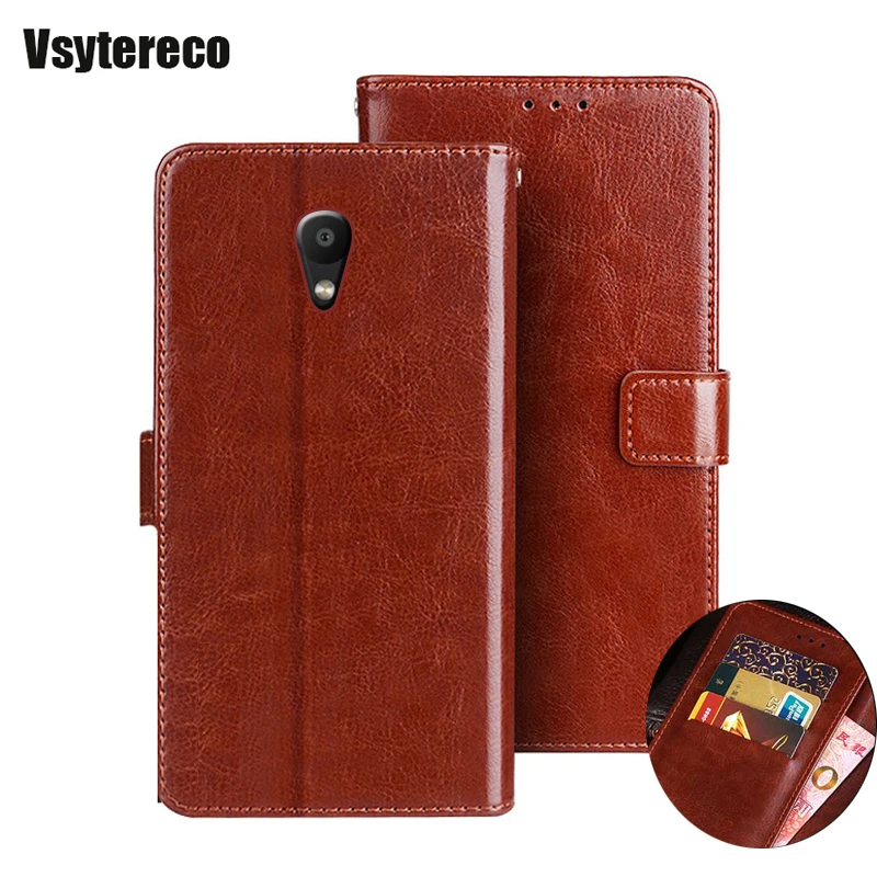 

Wallet Case for Meizu M8C Flip Leather Cover on M810 M810H M810L Kickstand Protective Cover for Meizu M8C M 8C Phone bag Cases