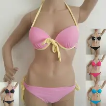 

Outdoor summer Bikini Women bright colors Sexy Swimsuit Ladies' Swimwear Beach bathing suit