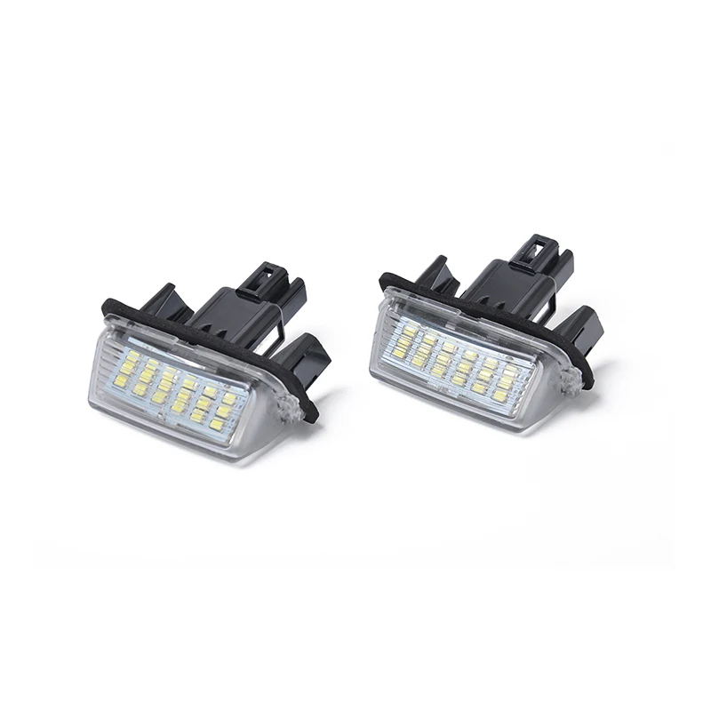 

LED License Plate Light Frame Kit + License plate light Replace Tool Repair Kit Fit for Toyota Yaris