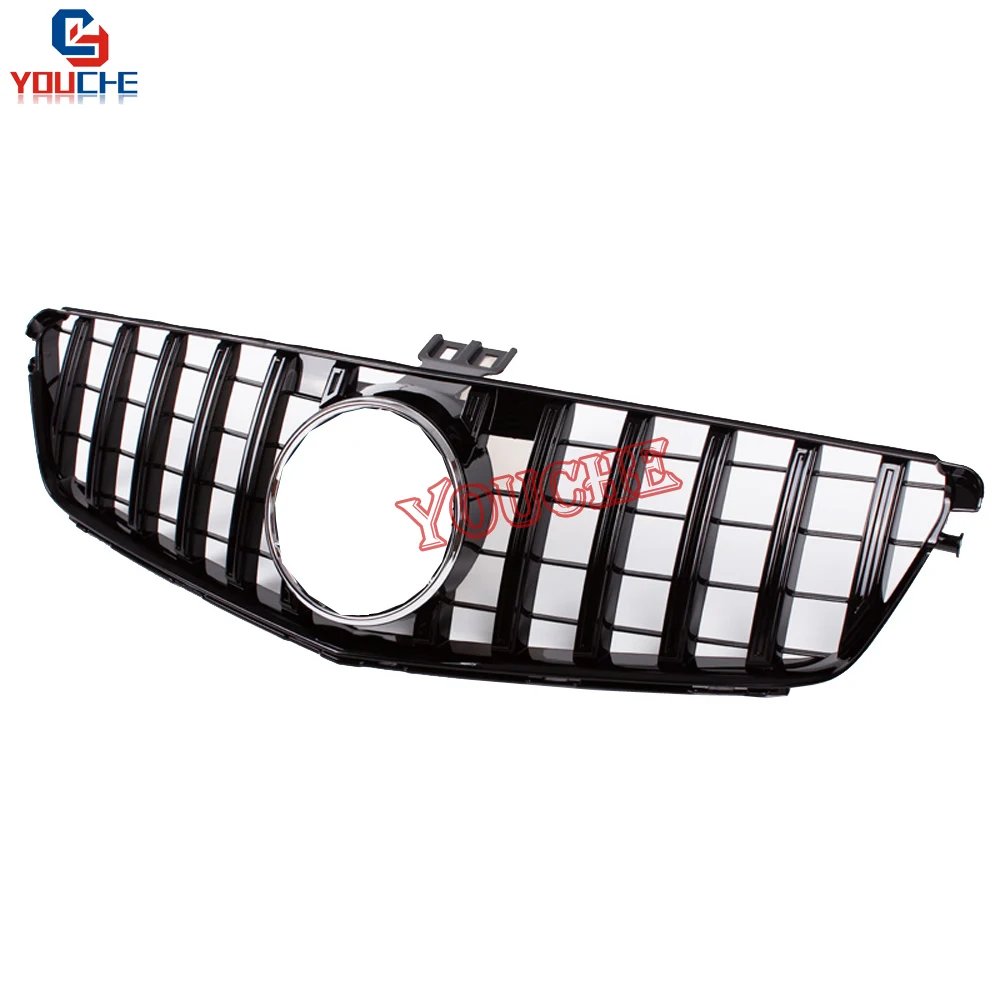 W204 GT Diamond Grill C63 AMG Style передняя решетка капота для Mercedes C C180 C200 C250 C300 C350 2008