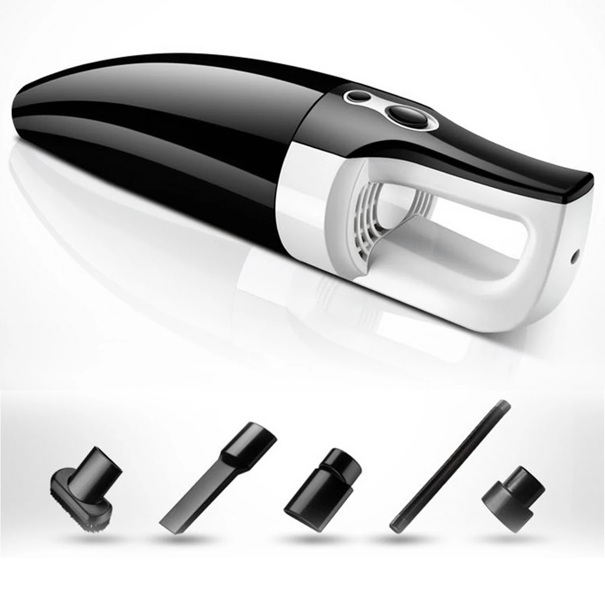 120W Hand-held Mini Car Vacuum Cleaner for Home Cleaning Portable Cordless Vacuum Cleaner Dry & Wet Use Car Cleaner HEPA filter