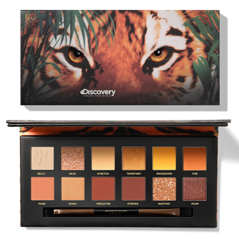 

12 Color Natural Beauty Matte Glitter Eyeshadow Shimmer Waterproof Concealer Makeup Tools Long lasting Eye shadow Palette