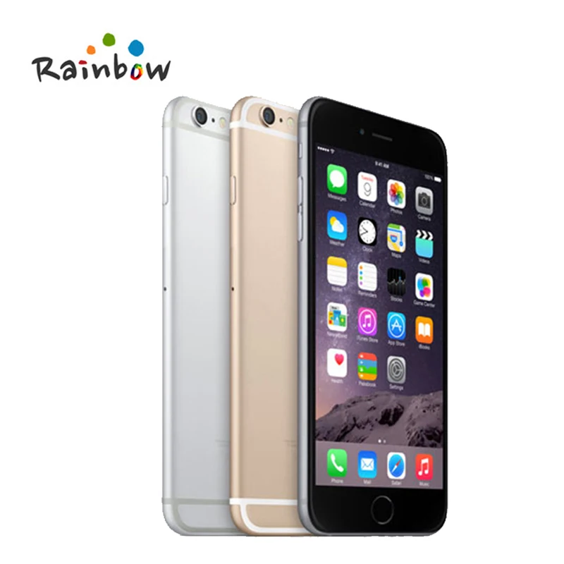 スマートフォン/携帯電話 スマートフォン本体 Unlocked Original iPhone 6 1GB RAM 4.7Inch TouchScreen IOS Dual 
