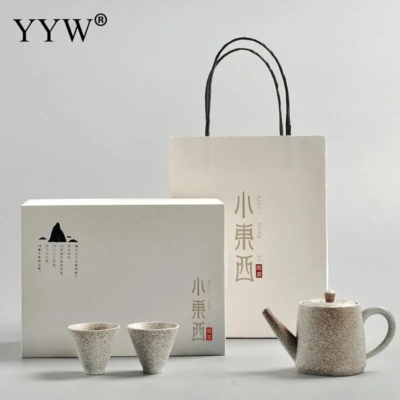 Черный/белый керамический чайный набор, элегантный, для офиса и дома, кухонная чайная посуда, кружка, подарок, аксессуары для чайника, подарок для чайной церемонии - Цвет: white
